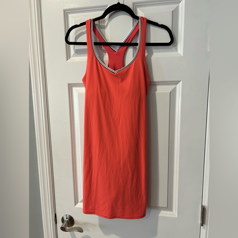 All in Motion Bright Coral Dress